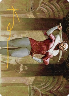 Image for Mage's Attendant Art Card (Gold-Stamped Signature) (5) (ASSNC) - Magic: The Gathering