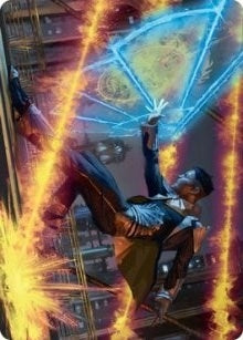 Image for Wingshield Agent Art Card (14) (ASSNC) - Magic: The Gathering