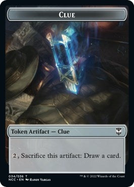 Image for Clue // Elephant Double-Sided Token (34 // 22) - Magic: The Gathering