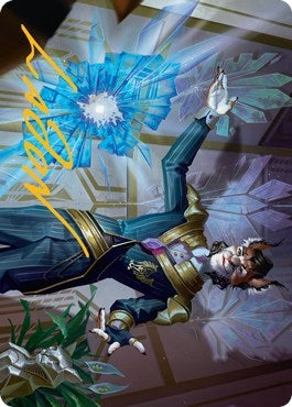 Image for Kros, Defense Contractor Art Card (Gold-Stamped Signature) (44) (ASSNC) - Magic: The Gathering