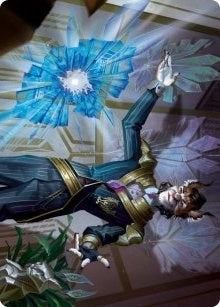 Image for Kros, Defense Contractor Art Card (44) (ASSNC) - Magic: The Gathering