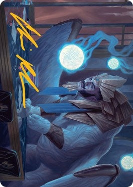 Image for Tivit, Seller of Secrets Art Card (Gold-Stamped Signature) (47) - Magic: The Gathering