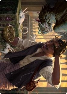 Image for Bennie Bracks, Zoologist Art Card (49) (ASSNC) - Magic: The Gathering