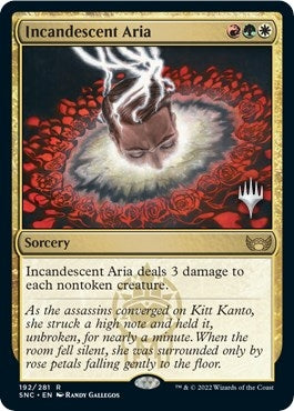 Image for Incandescent Aria (192) (PPSNC) - Magic: The Gathering