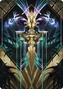 Image for Halo Fountain Art Card (66) (ASSNC) - Magic: The Gathering