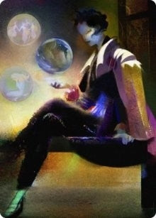 Image for Obscura Interceptor Art Card (74) (ASSNC) - Magic: The Gathering