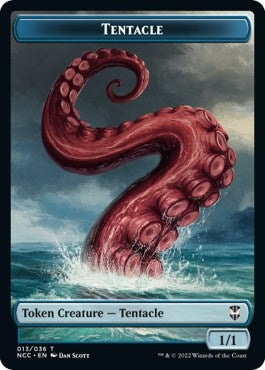 Image for Tentacle // Clue Double-Sided Token (13 // 34) (NCC) - Magic: The Gathering
