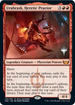 Image for Urabrask, Heretic Praetor (129) - Magic: The Gathering