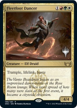 Image for Fleetfoot Dancer (188) (PPSNC) - Magic: The Gathering