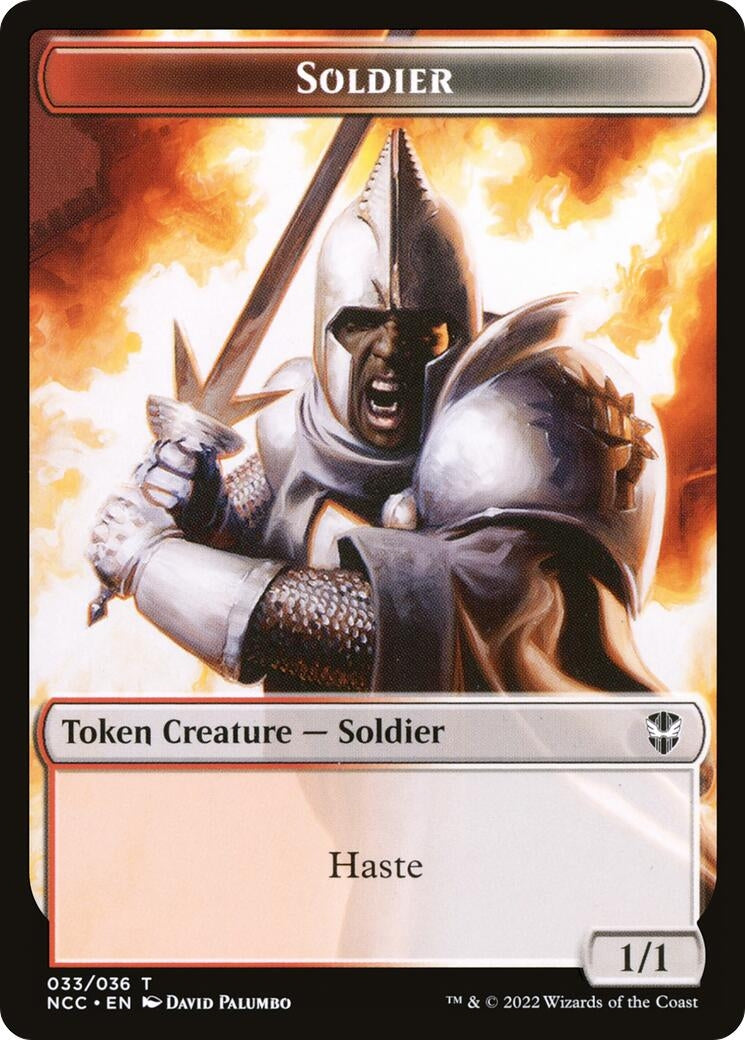 Image for Soldier (033) // Devil Double-Sided Token (33 // 17) (NCC) - Magic: The Gathering