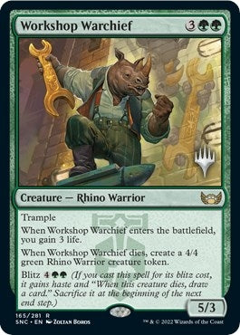 Image for Workshop Warchief (165) - Magic: The Gathering