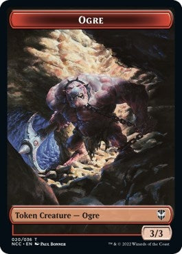 Image for Ogre // Insect Double-Sided Token (20 // 24) (NCC) - Magic: The Gathering