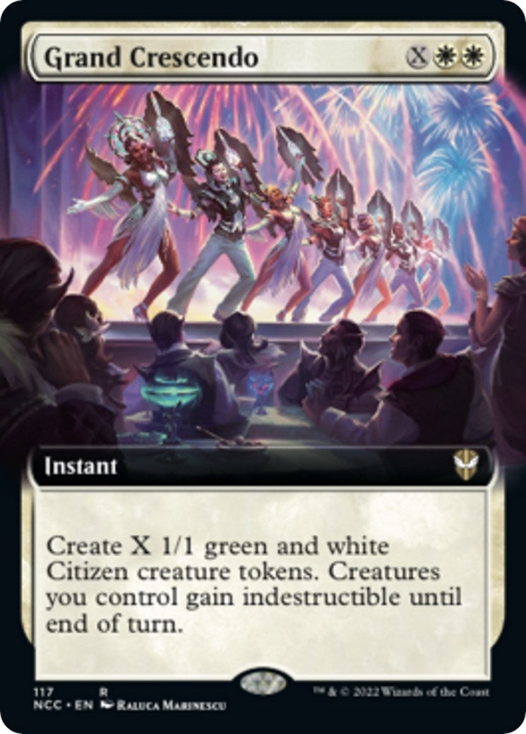 Image for Grand Crescendo (Extended Art) (117) (NCC) - Magic: The Gathering