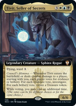 Image for Tivit, Seller of Secrets (Extended Art) (109) - Magic: The Gathering