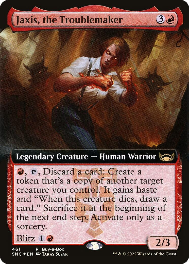 Image for Jaxis, the Troublemaker (461) (BABP) - Magic: The Gathering