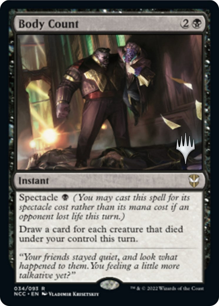 Image for Body Count (34) - Magic: The Gathering
