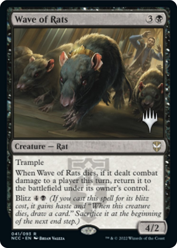 Image for Wave of Rats (41) - Magic: The Gathering