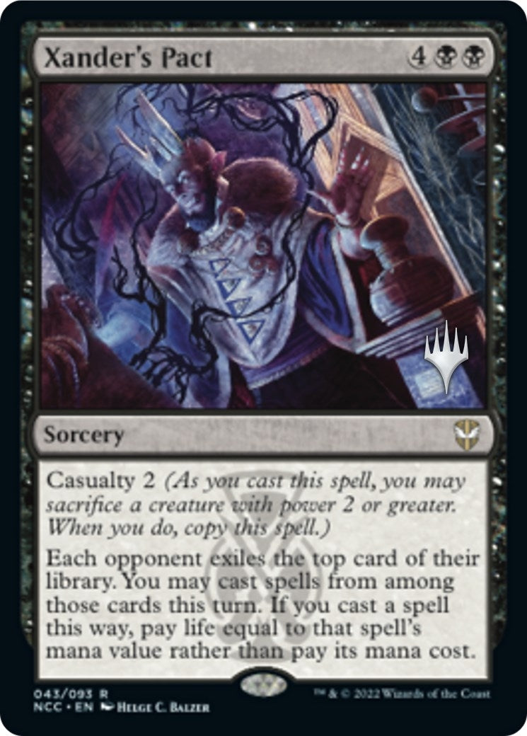 Image for Xander's Pact (43) (PPSNC) - Magic: The Gathering