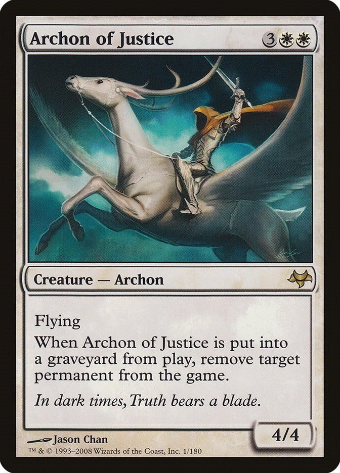 Image for Archon of Justice (1) (EVE) - Magic: The Gathering