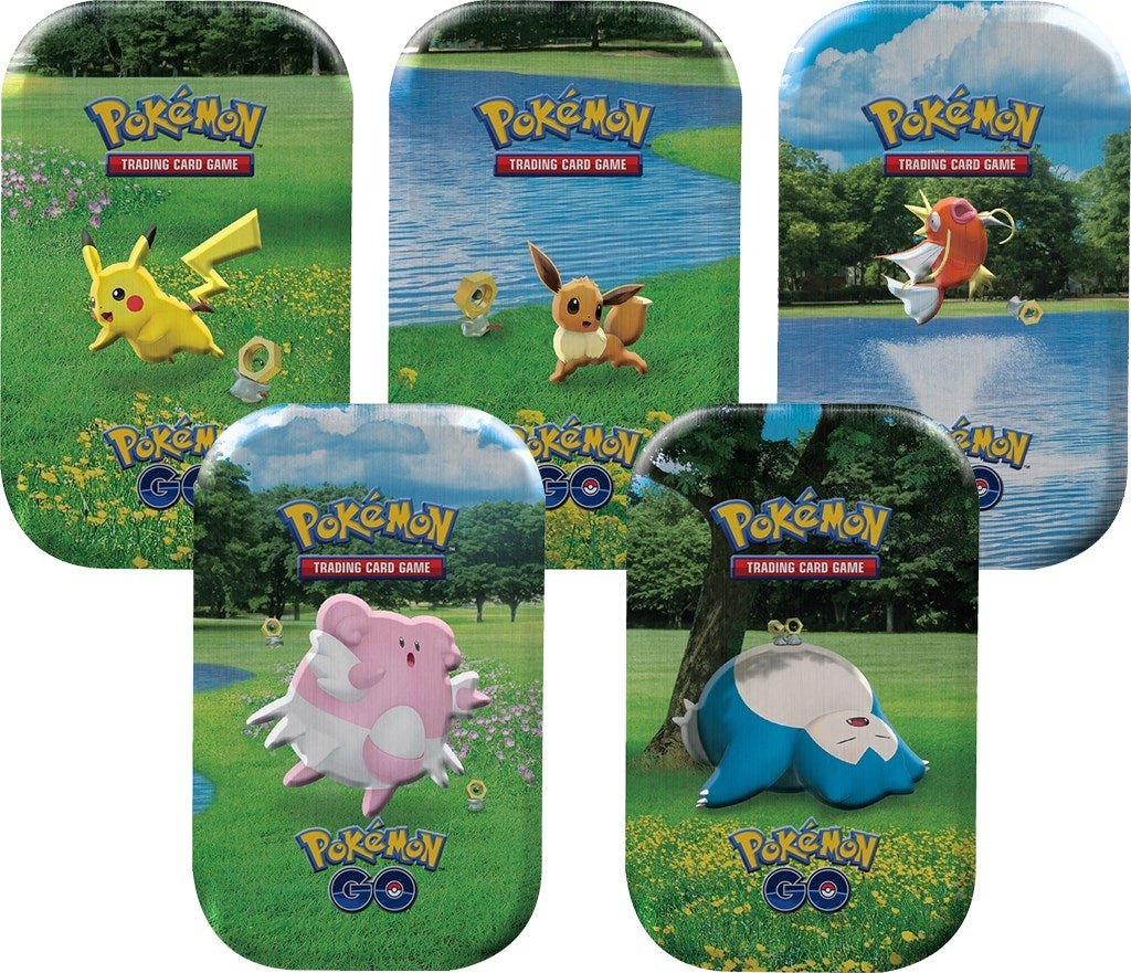 Image for Pokemon GO Mini Tin [Set of 5] - Pokemon