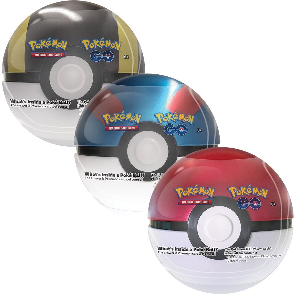 Image for Pokemon GO Poke Ball Tin [Set of 3] - Pokemon