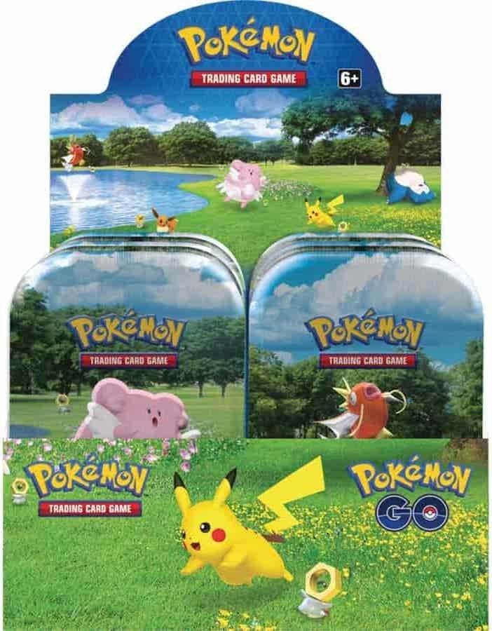 Image for Pokemon GO Mini Tin Display - Pokemon