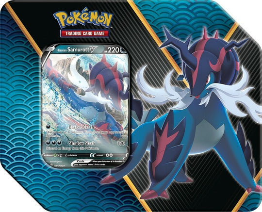 Image for Divergent Powers Tin [Hisuian Samurott V] - Pokemon