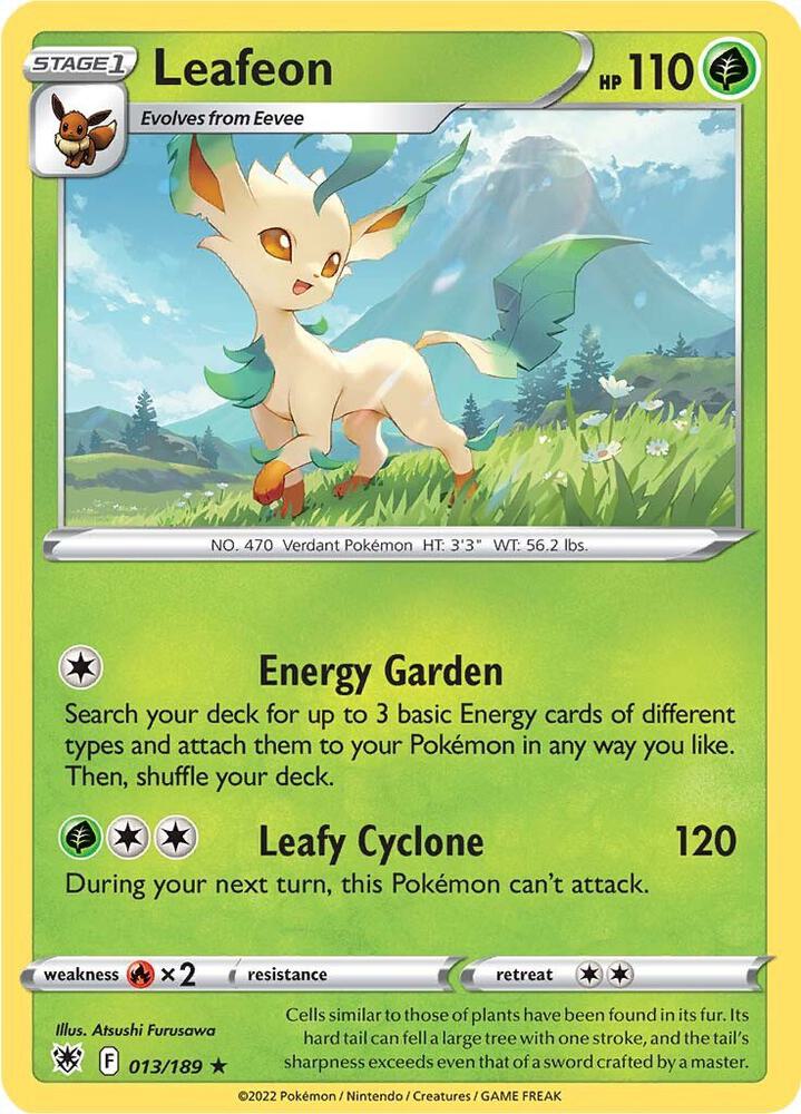 Leafeon (013/189) (SWSH10)