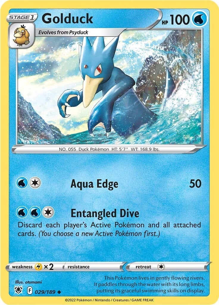 Image for Golduck (029/189) (SWSH10) - Pokemon