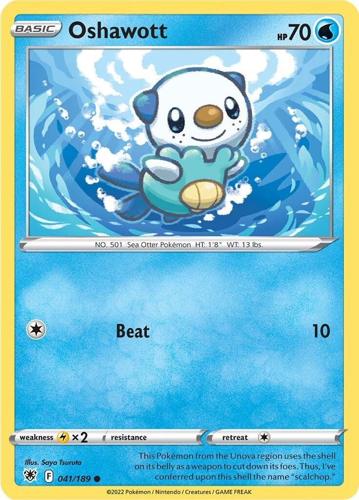 Image for Oshawott (041/189) (SWSH10) - Pokemon