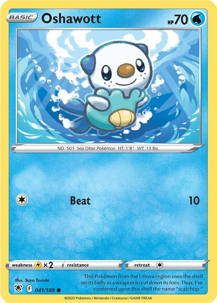 Image for Oshawott (041/189) (SWSH10) - Pokemon