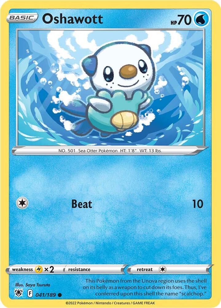 Image for Oshawott (041/189) (SWSH10) - Pokemon
