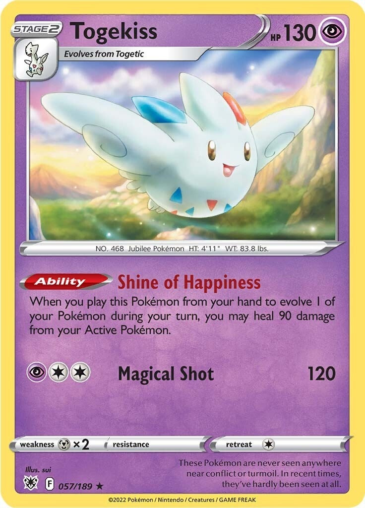 Image for Togekiss (057/189) (SWSH10) - Pokemon