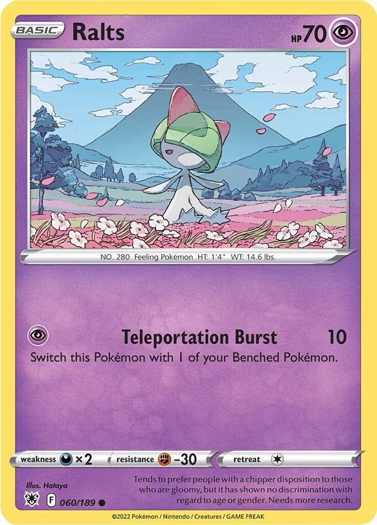 Image for Ralts (060/189) (SWSH10) - Pokemon