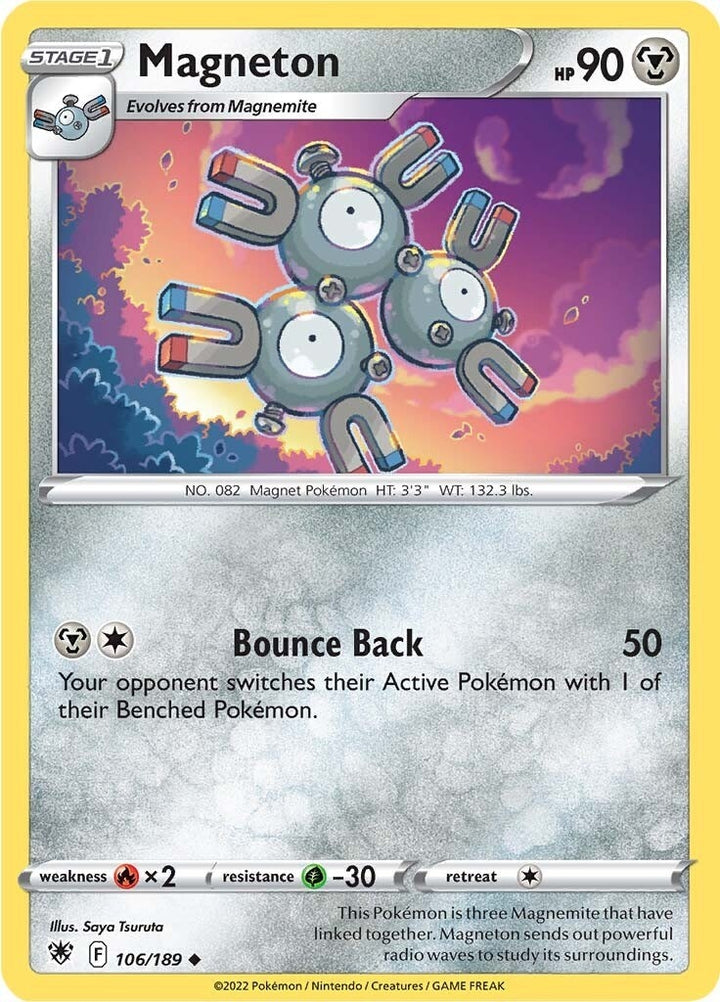 Image for Magneton (106/189) (SWSH10) - Pokemon