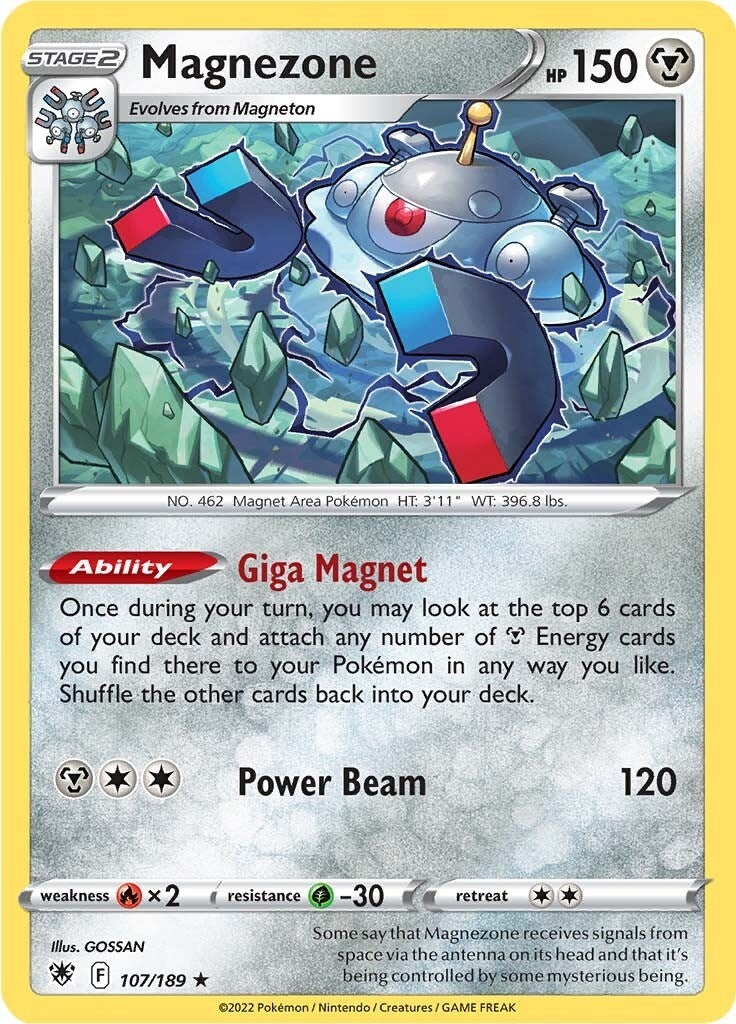 Image for Magnezone (107/189) (SWSH10) - Pokemon