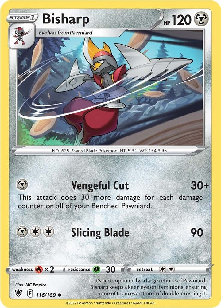 Image for Bisharp (116/189) (SWSH10) - Pokemon