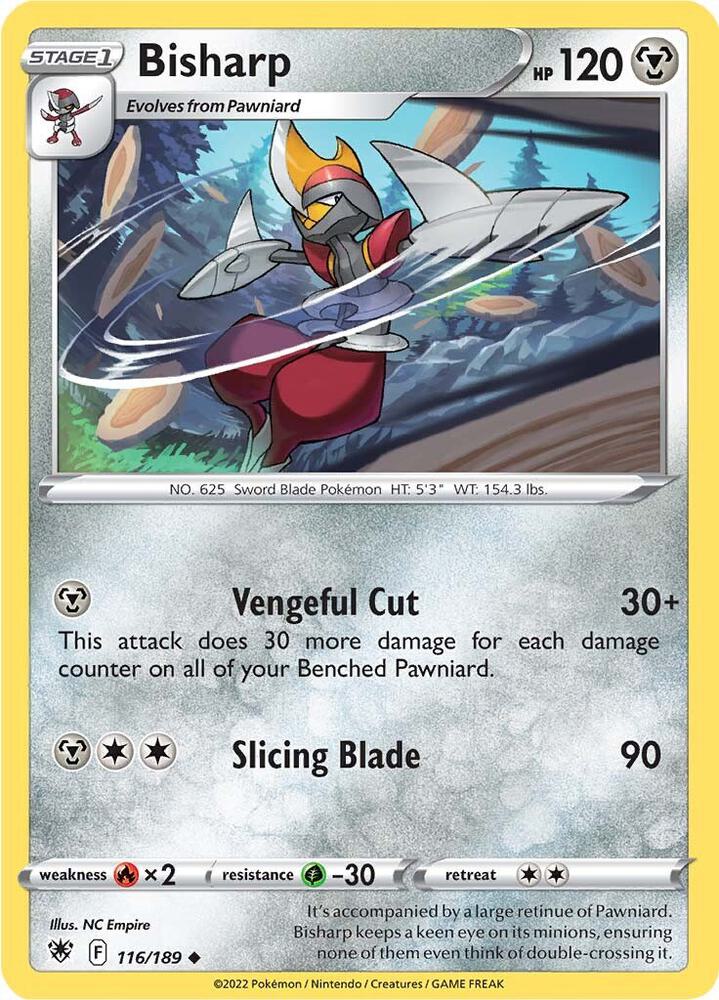Bisharp (116/189) (SWSH10)