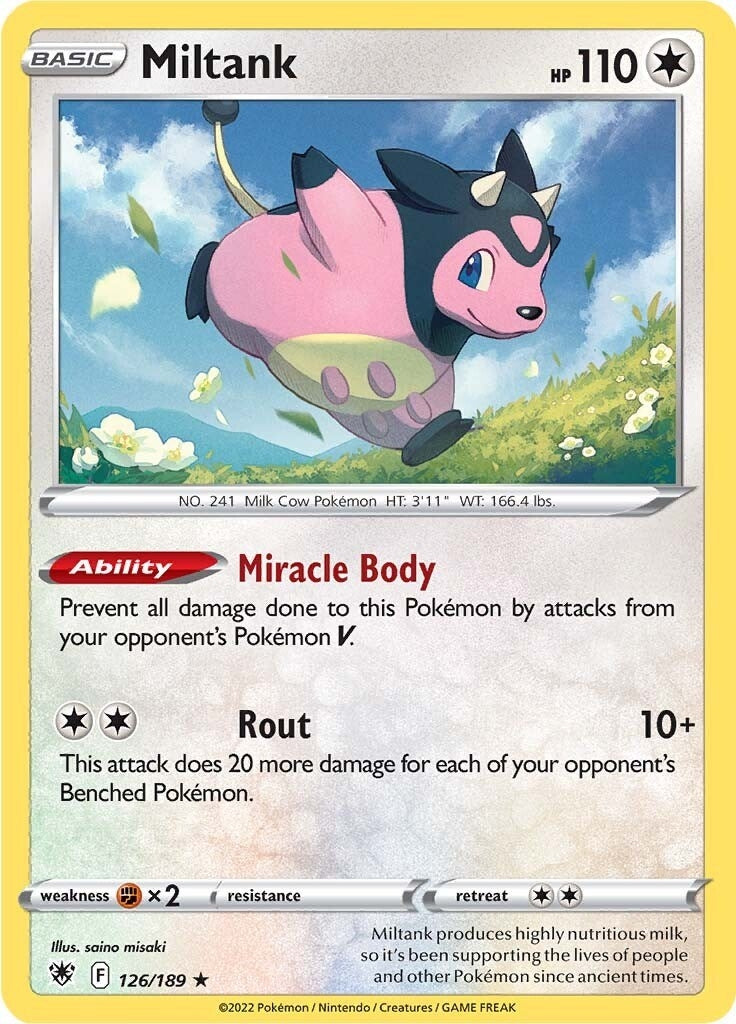 Image for Miltank (126/189) (SWSH10) - Pokemon