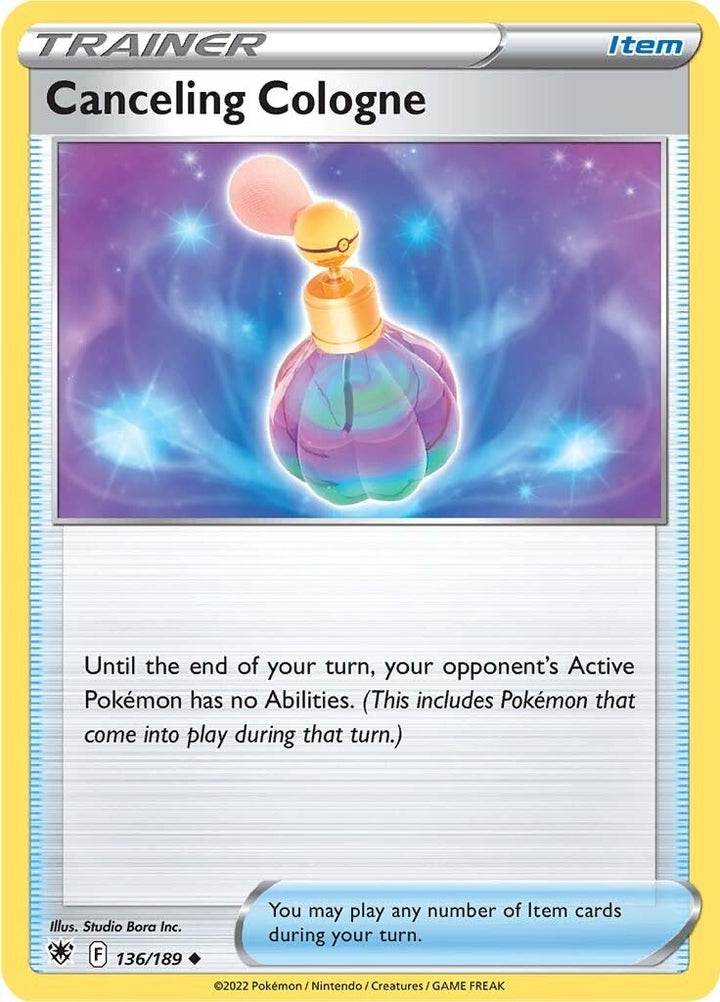 Image for Canceling Cologne (136/189) (SWSH10) - Pokemon