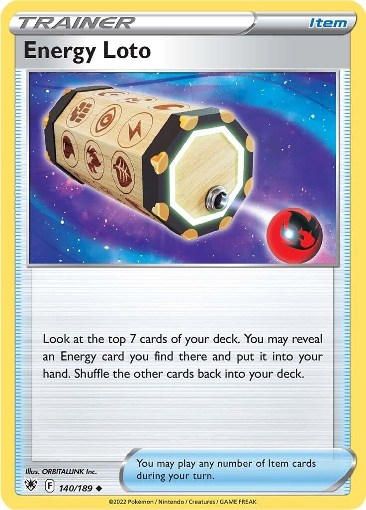 Image for Energy Loto (140/189) (SWSH10) - Pokemon