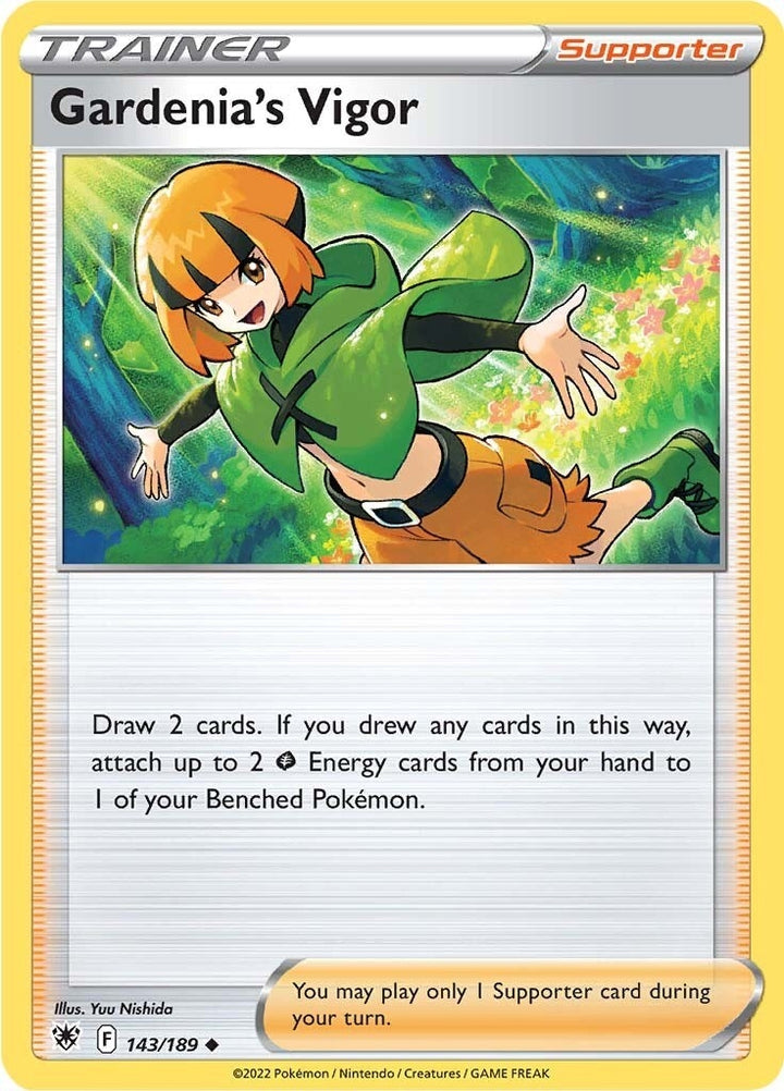 Image for Gardenia's Vigor (143/189) (SWSH10) - Pokemon