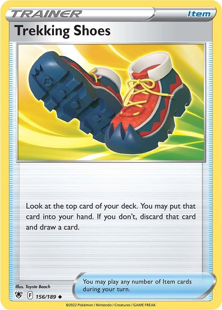 Image for Trekking Shoes (156/189) (SWSH10) - Pokemon