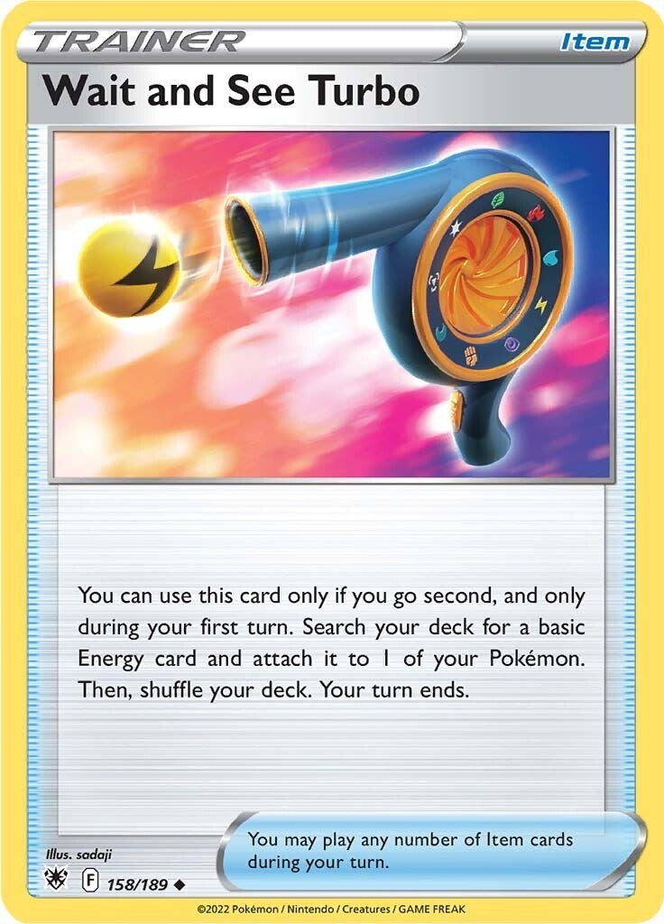 Image for Wait and See Turbo (158/189) (SWSH10) - Pokemon