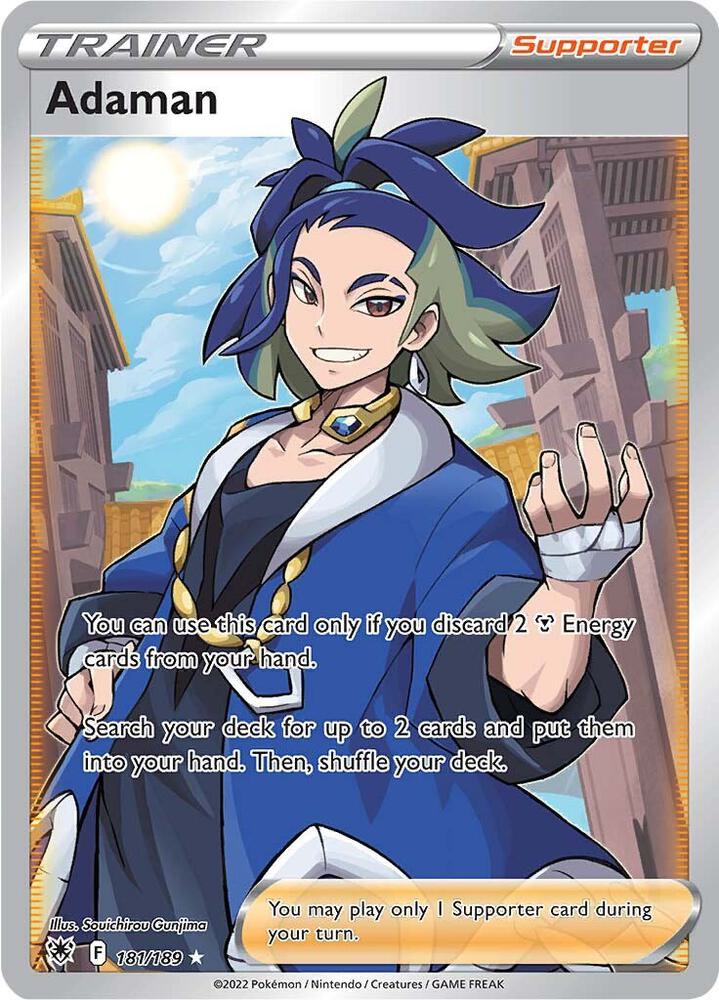 Image for Adaman (Full Art) (181/189) (SWSH10) - Pokemon