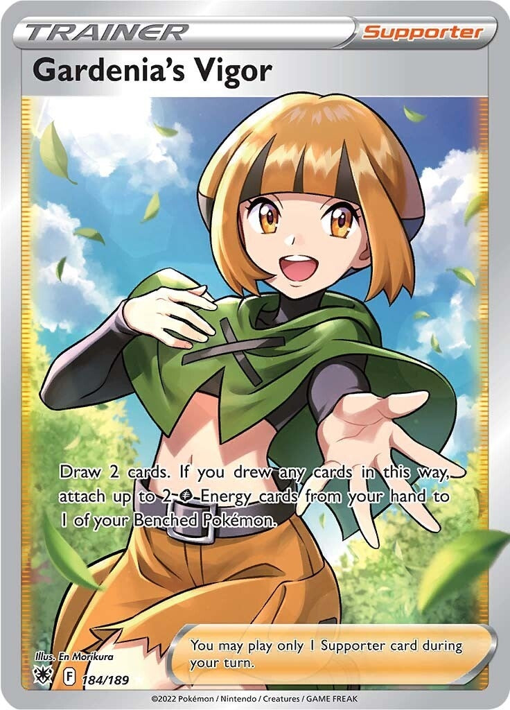 Image for Gardenia's Vigor (Full Art) (184/189) (SWSH10) - Pokemon