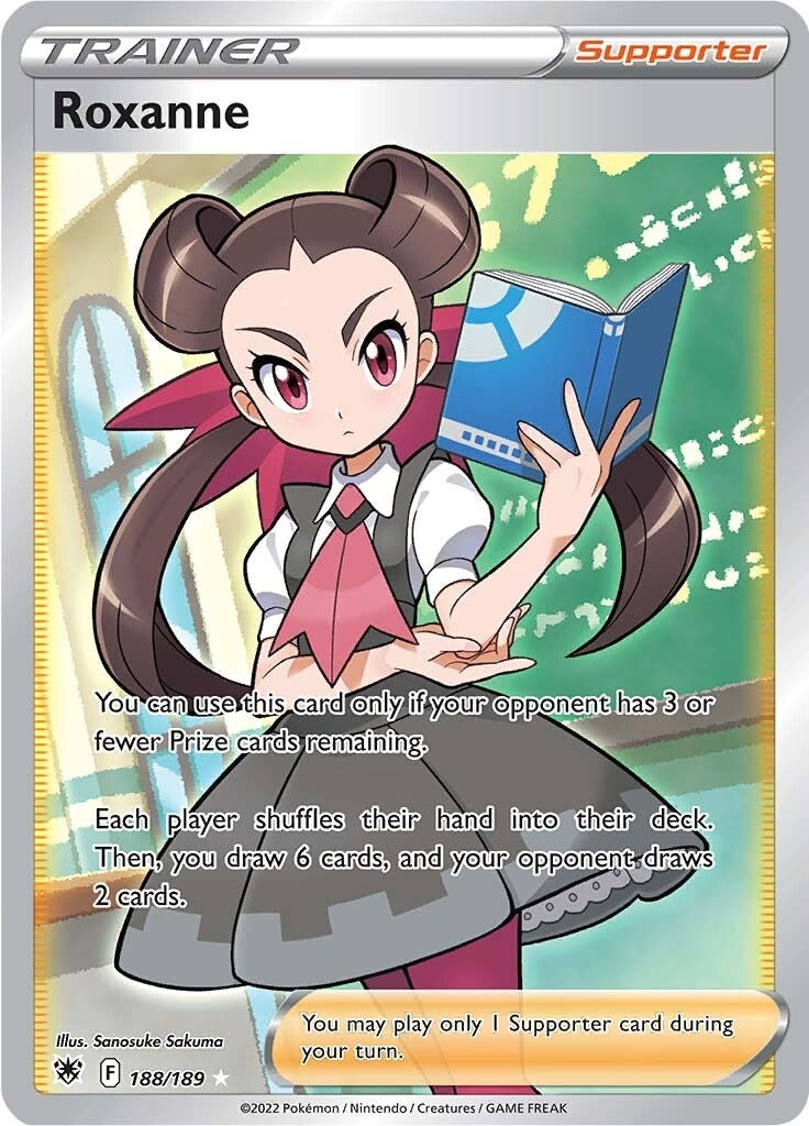 Image for Roxanne (Full Art) (188/189) (SWSH10) - Pokemon
