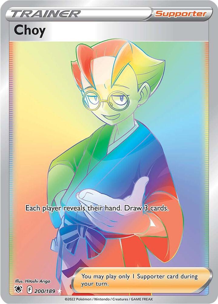 Image for Choy (Secret) (200/189) (SWSH10) - Pokemon