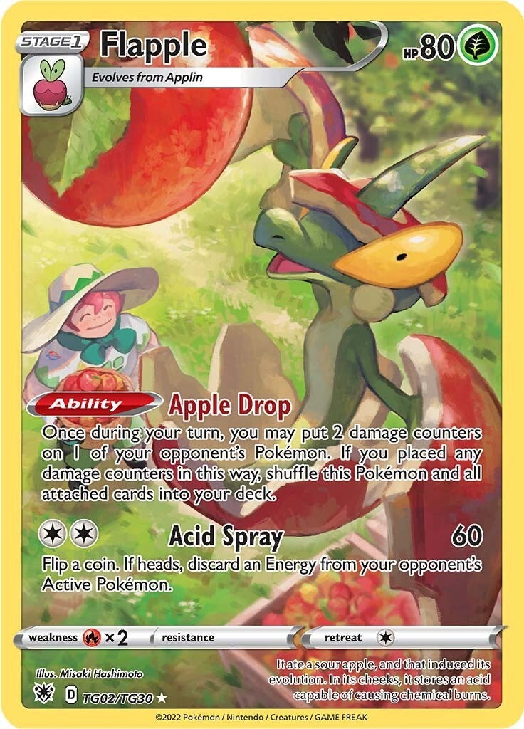 Image for Flapple (TG02/TG30) (SWSH10:TG) - Pokemon
