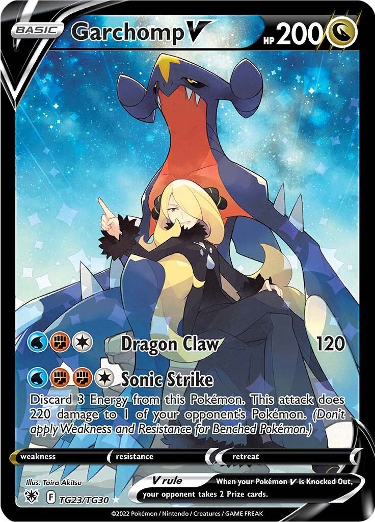 Image for Garchomp V (TG23/TG30) (SWSH10:TG) - Pokemon